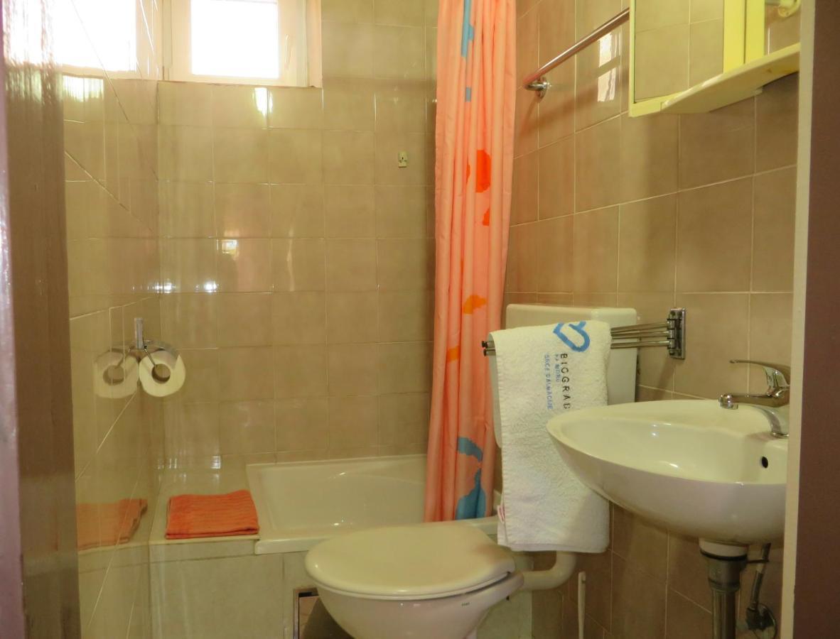 Beach Apartments Roza - The Garden Apartment Biograd Na Moru Eksteriør billede